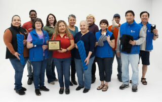 L&R Manufacturing Team with 2022 Supplier Recognition Award